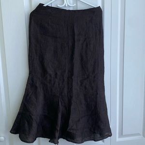 Olsen Linen Skirt, size 4